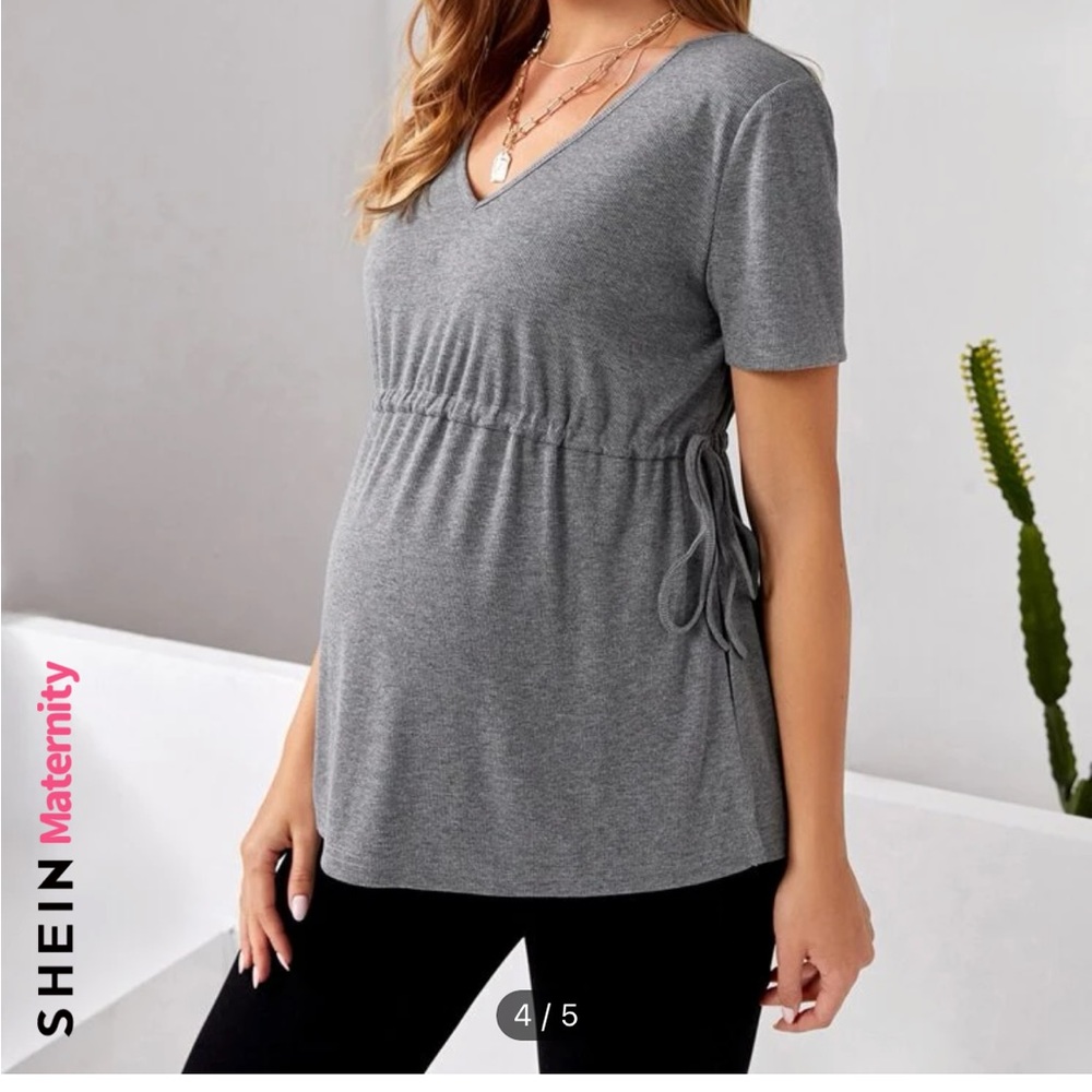 SHEIN Maternity T Shirt